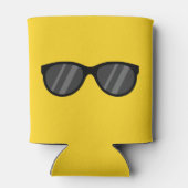 漫画クールサングラス 缶クーラー (裏面)