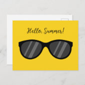 漫画クールサングラス |追加文字 シーズンポストカード (正面/裏面)