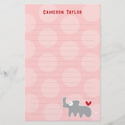 漫画グレイRhinoキッドチルドレン誕生日ありがとう 便箋 (正面)