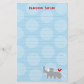 漫画グレイRhinoキッドチルドレン誕生日ありがとう 便箋 (正面)