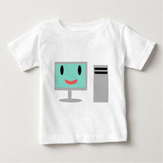 漫画コンピューター ベビーTシャツ