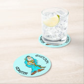 漫画コースター: HIS 50誕生日コースター ラウンドペーパーコースター (インサイチュ)