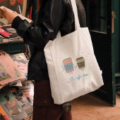 漫画コーヒーカップトートバッグ トートバッグ