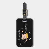 漫画ゴルファー ラゲッジタグ (正面縦)