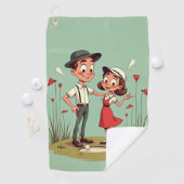 漫画ゴルフコースゴルフタオル ゴルフタオル (インサイチュ)