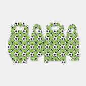 漫画サッカーのボールパターン フェイバーボックス (折り畳みなし)