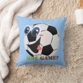 漫画サッカーボールスポーツ装飾用クッション クッション (ブランケット)