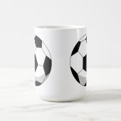 漫画サッカーボール コーヒーマグカップ (中央)