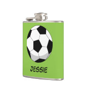 漫画サッカーボール |名前の追加 フラスク (左)