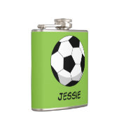 漫画サッカーボール |名前の追加 フラスク (右)