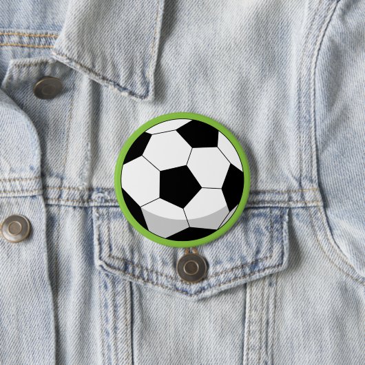漫画サッカーボール 缶バッジ (インサイチュ)