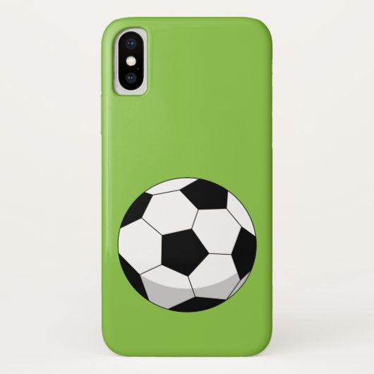 漫画サッカーボール Case-Mate iPhoneケース (裏面)