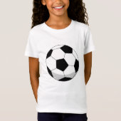漫画サッカーボール Tシャツ (正面)