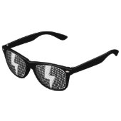 漫画サングラス：光沢のある反射稲妻 キッズサングラス (アングル)