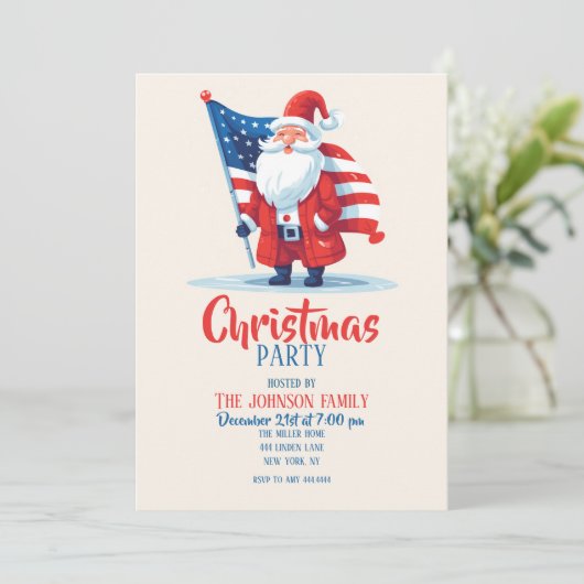 漫画サンタクロースの自由 招待状 (スタンド正面)