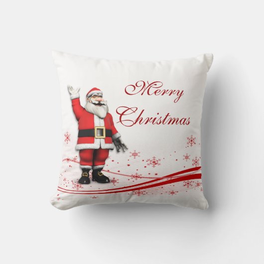漫画サンタクロース&サンタマウスクリスマス クッション (正面)