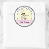 漫画シェフガール ラウンドシール (バッグ)