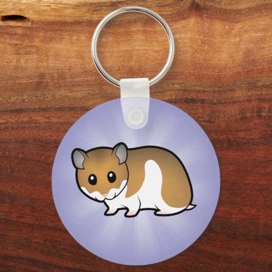 漫画シリアのハムスター キーホルダー (正面)