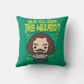 漫画シリウス黒指名手配ポスターグラフィック クッション (裏面)