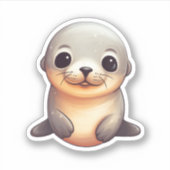 漫画シールイラストレーション シール (正面)