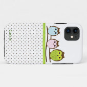 漫画スタイリッシュのOwlsカスタムのiPhone 5ケース Case-Mate iPhoneケース (裏面(横))