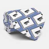 漫画スタイルの封筒のパターン ネクタイ (ロール)