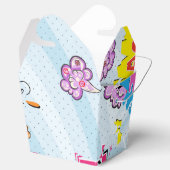 漫画スタイルガーリーすごいヒーローデザイン フェイバーボックス (オープン)