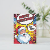 漫画スタイルクリスマスカード ポストカード (スタンド正面)