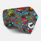 漫画スタイルパターン ネクタイ (ロール)