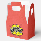 漫画スタイル岩イラストレーション フェイバーボックス (オープン)