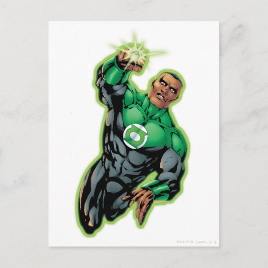 漫画スタイル飛んでいる – 上 ポストカード (正面)