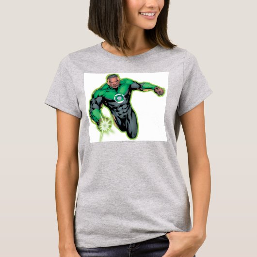 漫画スタイル – グリーンランタン Tシャツ (正面)