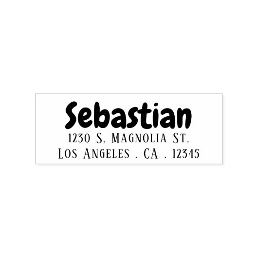 漫画スタイル パーソナライズされた ラバースタンプ (インプリント)