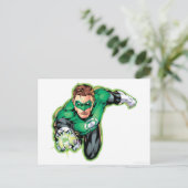 漫画スタイル-リングや輪前面 ポストカード (スタンド正面)