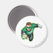 漫画スタイル-リングや輪前面 マグネット (正面/裏面)