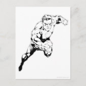 漫画スタイル- Swift Jump、Black and White ポストカード (正面)