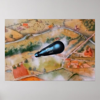 漫画ストリッププレゼント ポスター