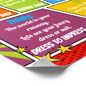 漫画スピリットウィークスクールチラシすごいHERO ポスター (角)