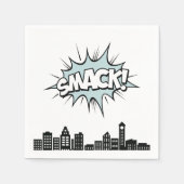 漫画ズブックスーパーヒーロー1歳 スタンダードカクテルナプキン (正面)