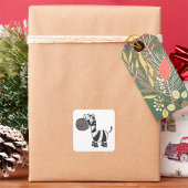 漫画ゼブラ スクエアシール