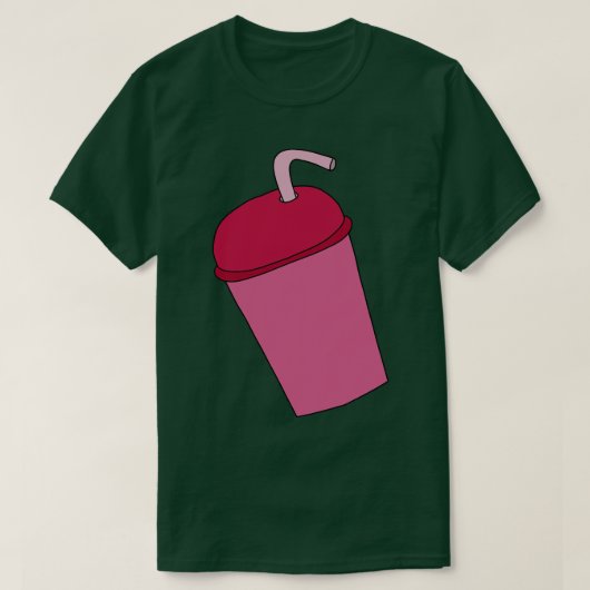 漫画ソーダバブルティー Tシャツ (デザイン正面)