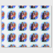 漫画ゾンビは女の子のように脳のギフトラップ ラッピングペーパー (フラット)