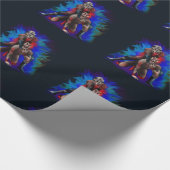 漫画ゾンビ力士、ギフトラップ ラッピングペーパー (角)