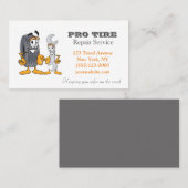 漫画タイヤデザイン自動修復サービス 名刺 (正面/裏面)