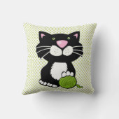 漫画タキシードキャット装飾用クッション クッション (裏面)