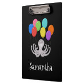 漫画タコのバルーンカラフルクリップボード クリップボード (左)