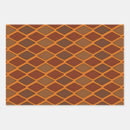 漫画ダイヤモンドの秋の色 ラッピングペーパーシート