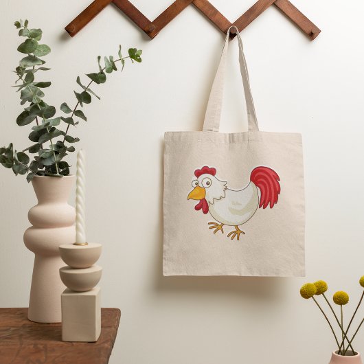 漫画チキントートバッグ トートバッグ
