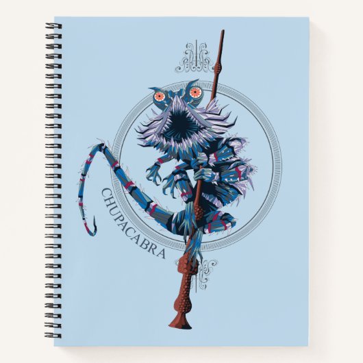 漫画チュパカブラ&エルダーウォンド ノートブック (正面)