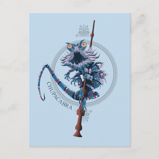 漫画チュパカブラ&エルダーウォンド ポストカード (正面)